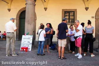La manifestazione contro il Green pass
