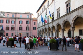 La manifestazione contro il Green pass