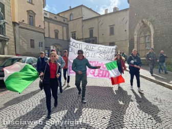 La manifestazione degli allevatori
