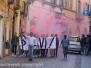 La manifestazione degli studenti