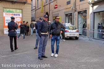 La manifestazione degli studenti