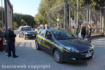 La manifestazione di Casapound a prato giardino