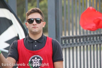 La manifestazione di Casapound a prato giardino