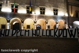 La manifestazione in piazza