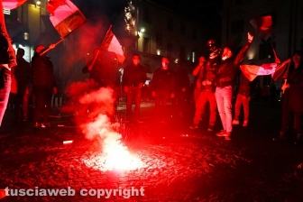 La manifestazione in piazza