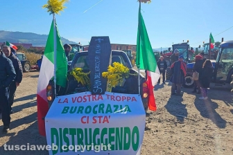 Orte - La protesta degli agricoltori