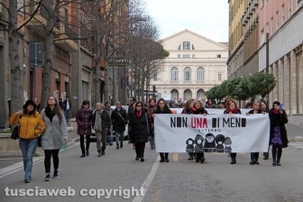 La manifestazione Non una di meno