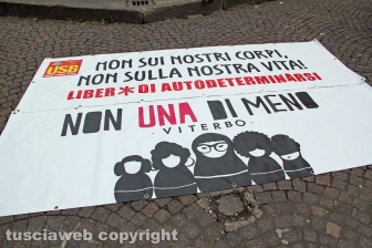 La manifestazione Non una di meno