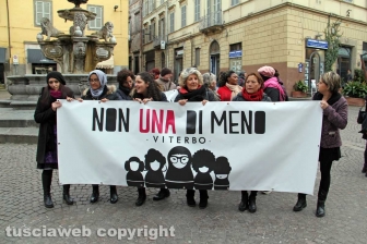 La manifestazione Non una di meno
