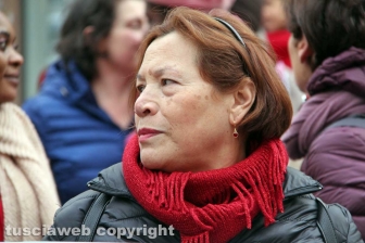 La manifestazione Non una di meno