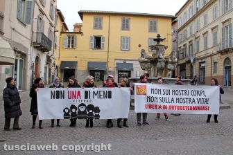 La manifestazione Non una di meno