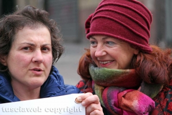 La manifestazione Non una di meno