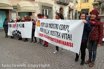 La manifestazione Non una di meno