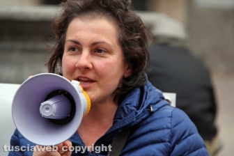 La manifestazione Non una di meno