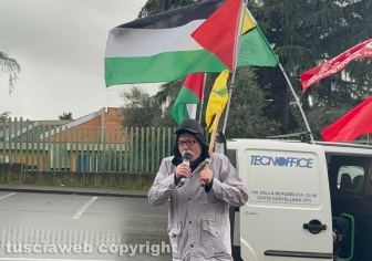 Viterbo - La manifestazione pro Palestina e contro il 41 bis - Enzo Morleschi