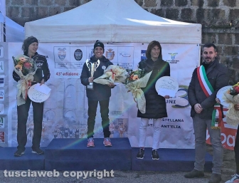 Civita Castellana - Il podio femminile