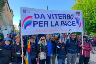 La marcia per la pace Perugia-Assisi