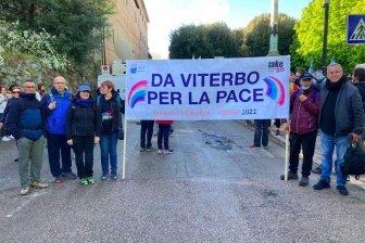 La marcia per la pace Perugia-Assisi
