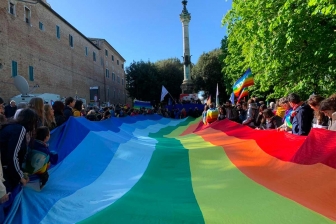 La marcia per la pace Perugia-Assisi