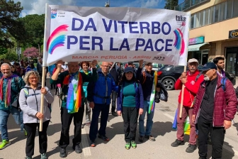 La marcia per la pace Perugia-Assisi