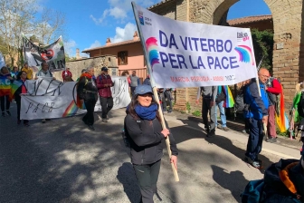 La marcia per la pace Perugia-Assisi
