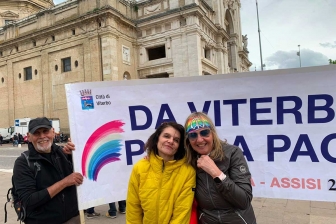 La marcia per la pace Perugia-Assisi