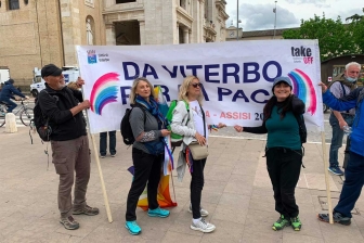 La marcia per la pace Perugia-Assisi
