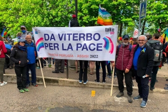 La marcia per la pace Perugia-Assisi