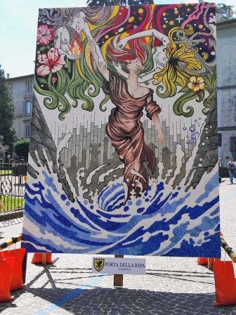 Acquapendente - Il pugnalone del gruppo Porta della Ripa (Centro)