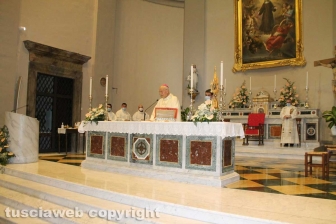 La messa dei facchini a Santa Rosa