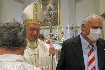 La messa dei facchini a Santa Rosa