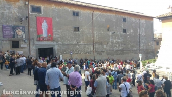 La messa di santa Rosa