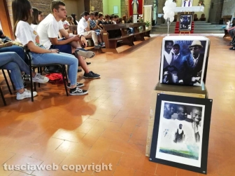 Viterbo - Giovane affogato nel lago di Bolsena - La messa per Joshua Chibueze Anyanwu