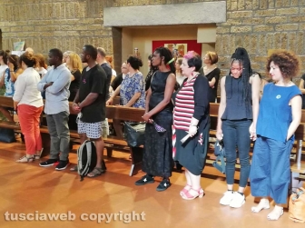 Viterbo - Giovane affogato nel lago di Bolsena - La messa per Joshua Chibueze Anyanwu