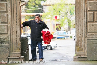 La messa per la Madonna della Quercia