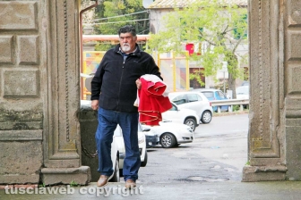 La messa per la Madonna della Quercia