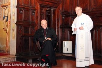 La messa per la Madonna della Quercia