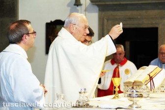 La messa per la Madonna della Quercia