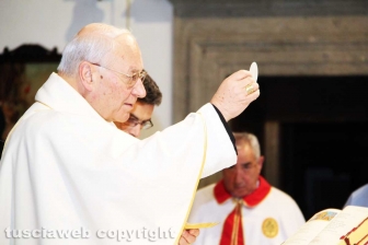 La messa per la Madonna della Quercia