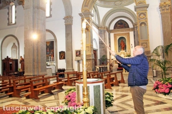 La messa per la Madonna della Quercia