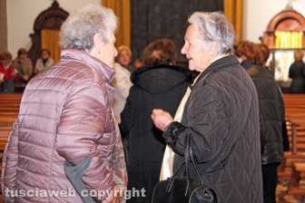 La messa per la Madonna della Quercia