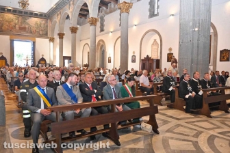 Viterbo - La messa solenne in onore della Madonna della Quercia