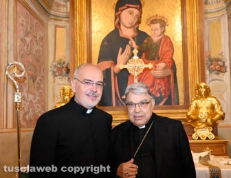 La messa solenne in onore della Madonna della Quercia