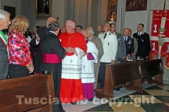 La messa solenne in onore di santa Rosa