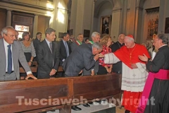 La messa solenne in onore di santa Rosa