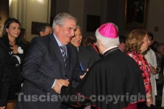 La messa solenne in onore di santa Rosa