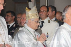 La messa solenne in onore di santa Rosa