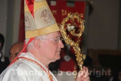 La messa solenne in onore di santa Rosa