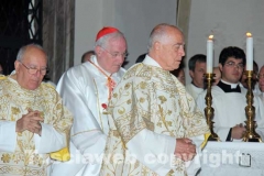 La messa solenne in onore di santa Rosa