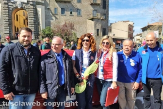 Montefiascone - La Mille miglia 2019 - L'omaggio a Prisca Taruffi